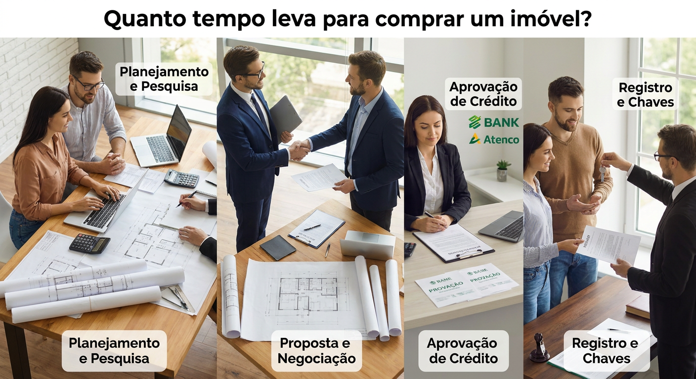 Quanto Tempo Leva para Comprar um Imóvel? Guia Completo de Prazos em 2026