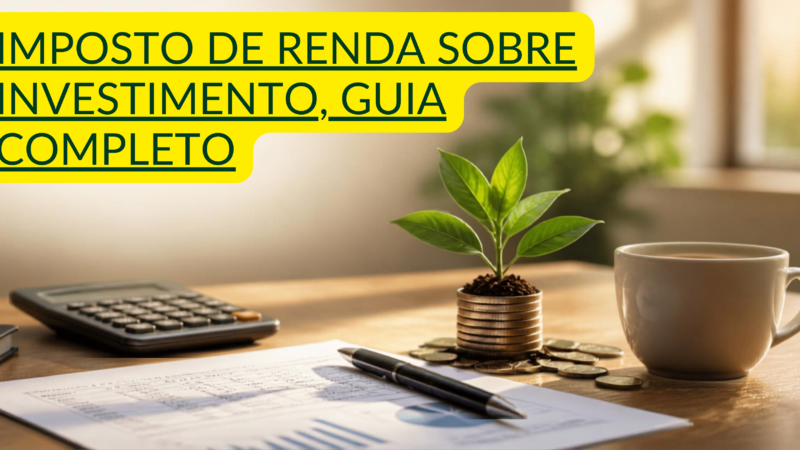 Imposto de Renda sobre Investimentos em 2026: Guia Completo