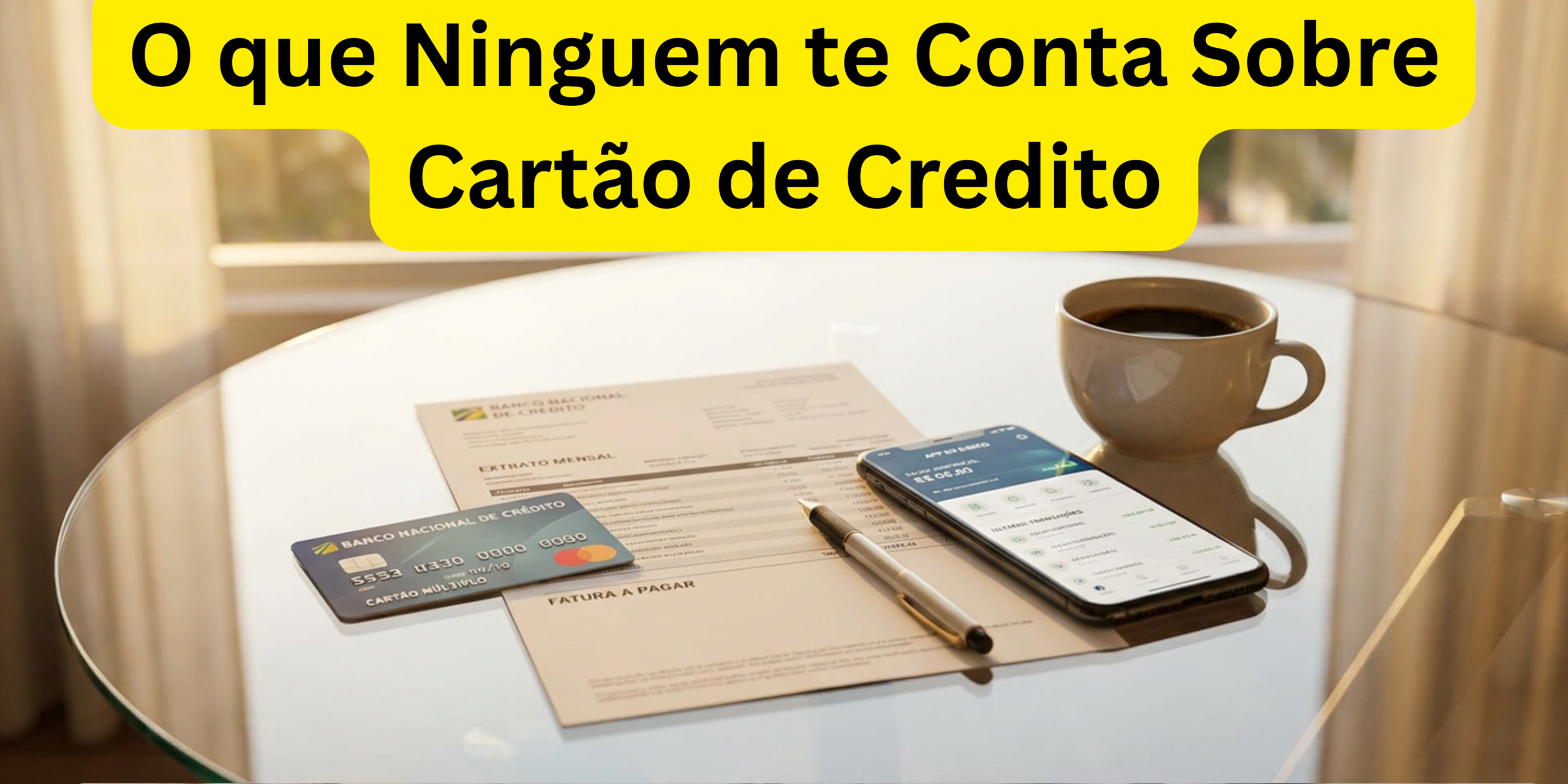 O que Ninguém te Conta sobre o Cartão de Crédito