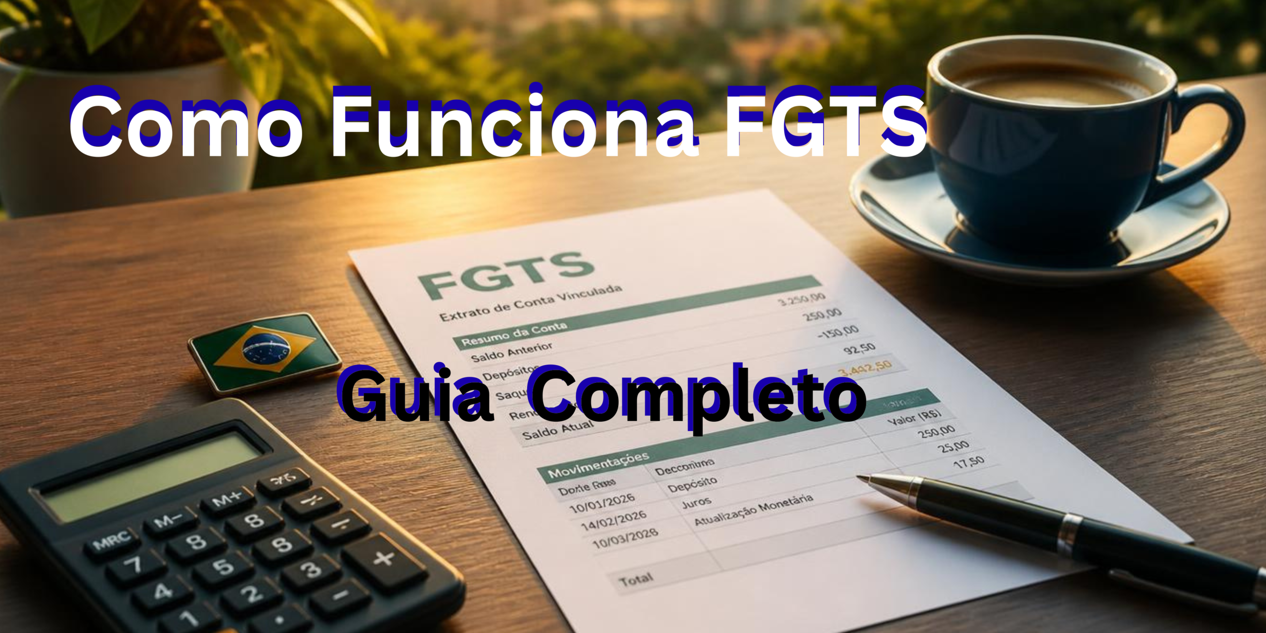 Como Funciona o FGTS em 2026: Guia Completo e Atualizado