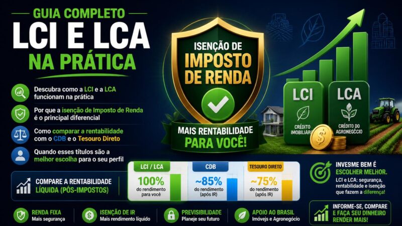 Como Funciona a LCI e a LCA em 2026: Guia Completo