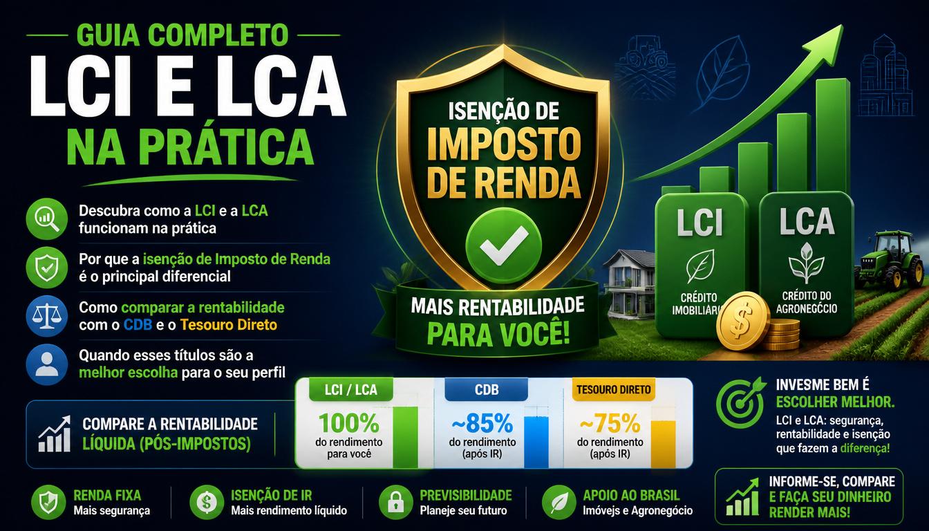 Como Funciona a LCI e a LCA em 2026: Guia Completo