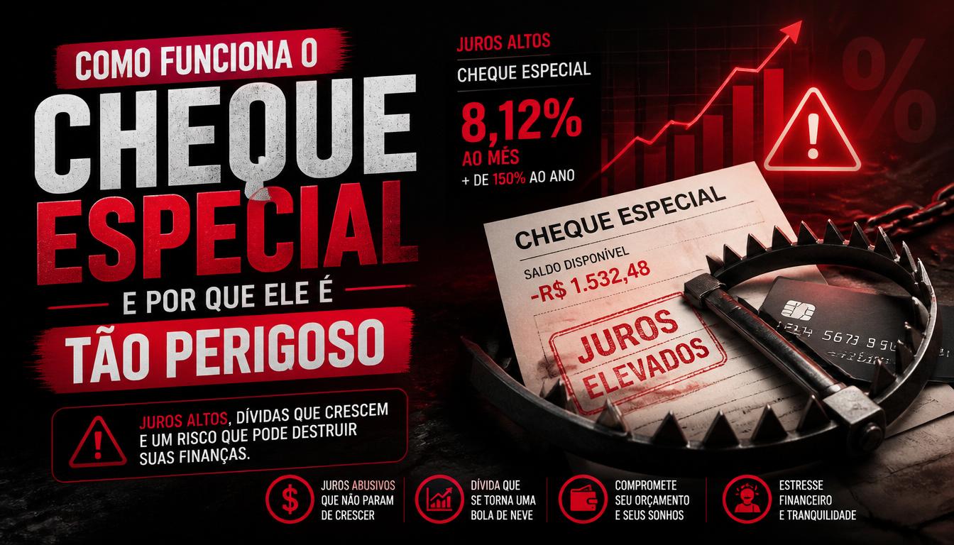 Como Funciona o Cheque Especial e Por que Ele é Tão Perigoso