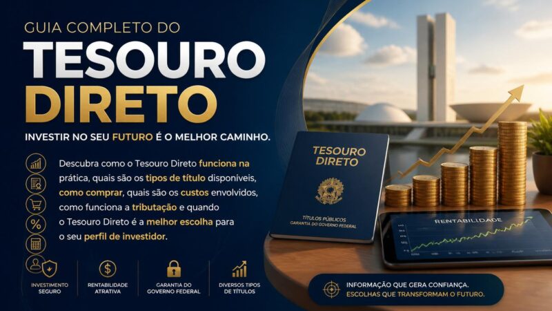 Como Funciona o Tesouro Direto em 2026: Guia Completo
