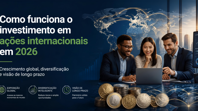 Como Funciona o Investimento em Ações Internacionais em 2026: Guia para Diversificar