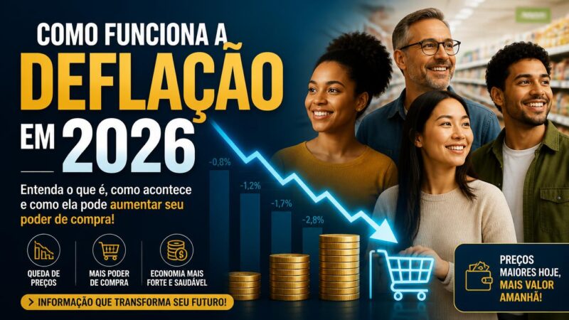 Como Funciona a Deflação em 2026: Guia Completo