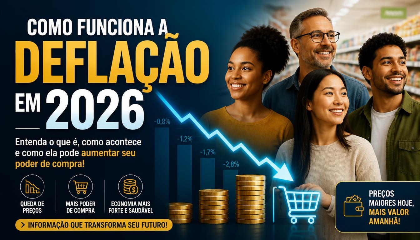 Como Funciona a Deflação em 2026: Guia Completo