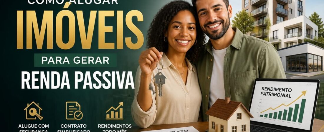Como Alugar Imóveis para Gerar Renda Passiva em 2026: Vale a Pena?
