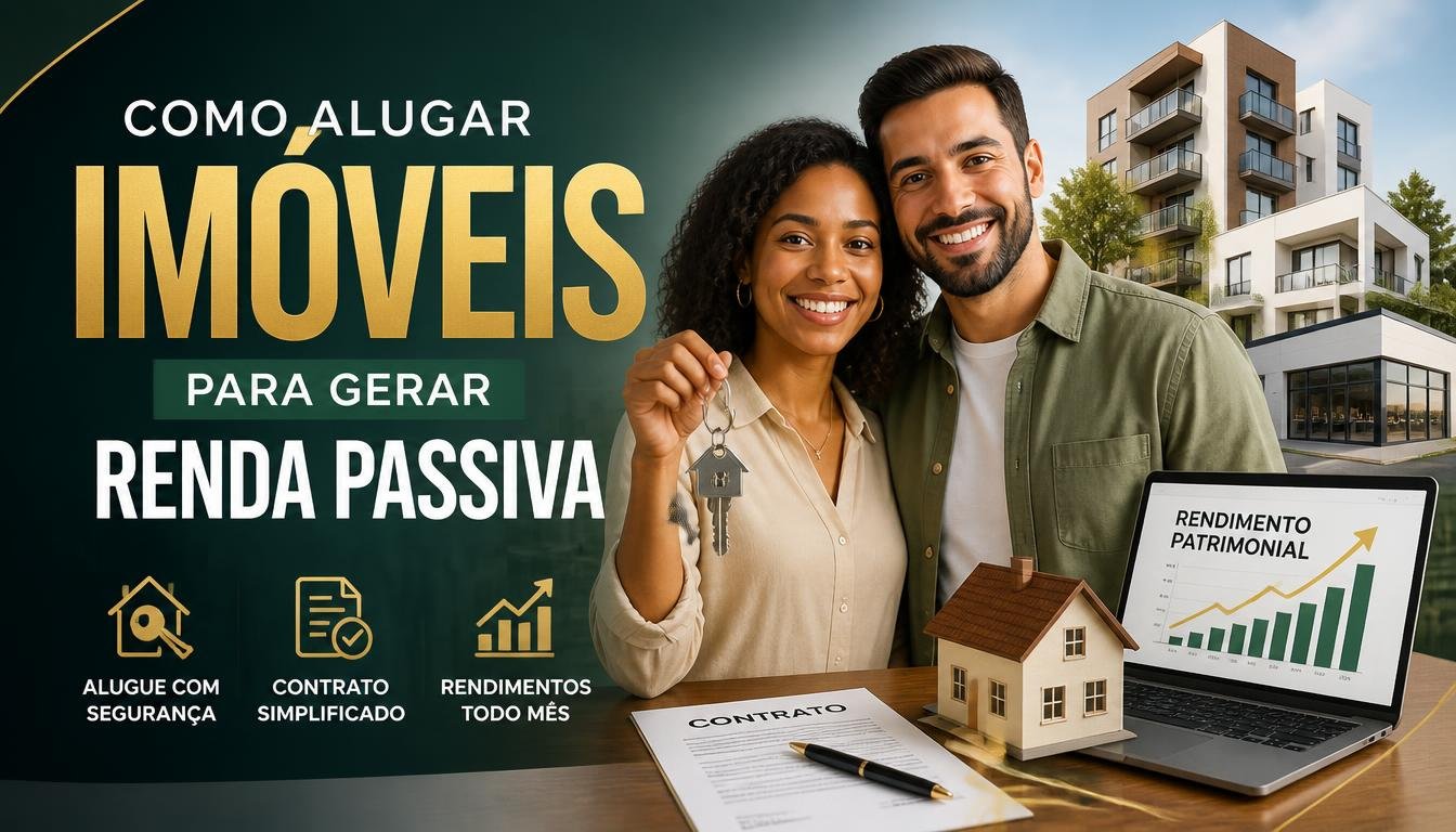 Como Alugar Imóveis para Gerar Renda Passiva em 2026: Vale a Pena?