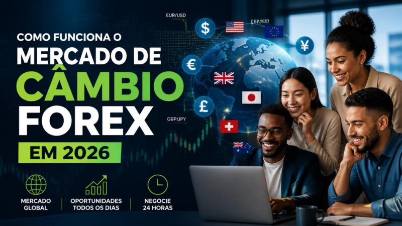 Como Funciona o Mercado de Câmbio (Forex) em 2026: Oportunidades e Riscos