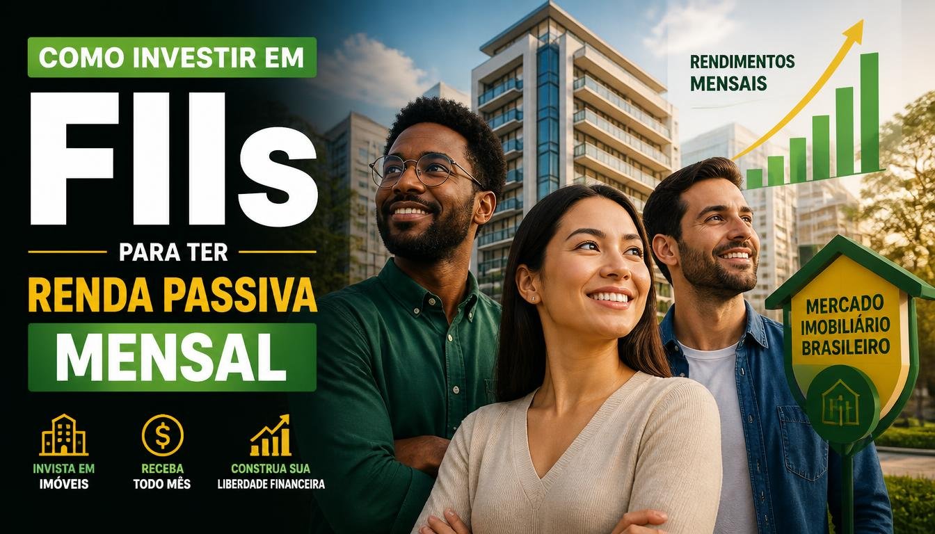 Como Investir em FIIs para Ter Renda Passiva Mensal