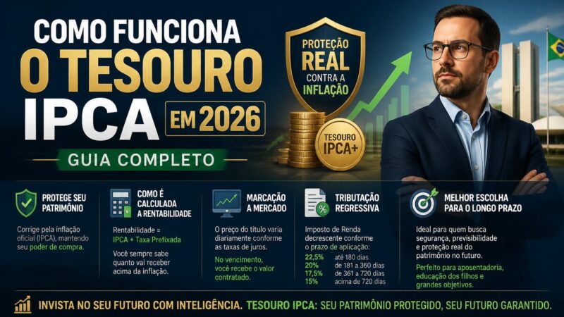Como Funciona o Tesouro IPCA em 2026: Guia Completo