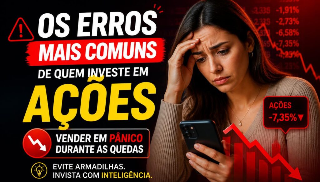 erros mais comuns investimento em ações como evitar 2026