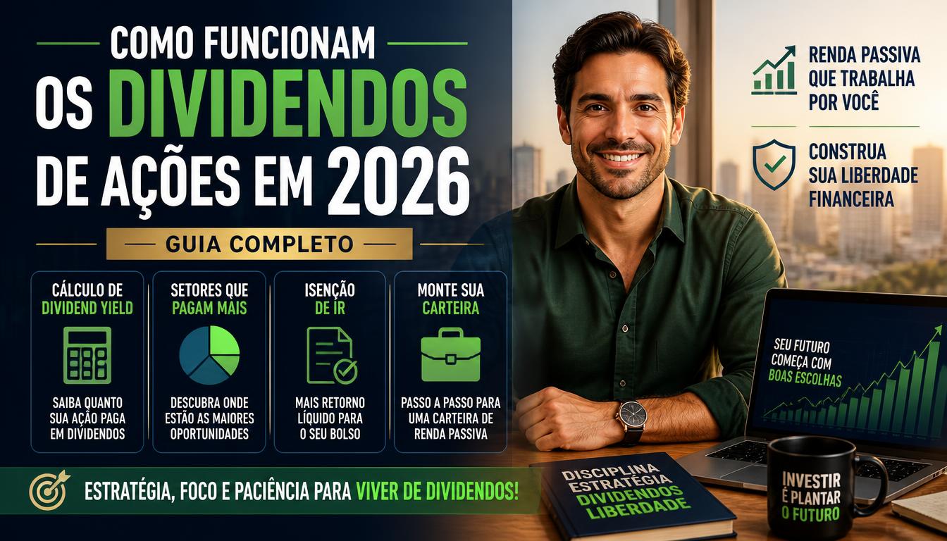 Como Funcionam os Dividendos de Ações em 2026