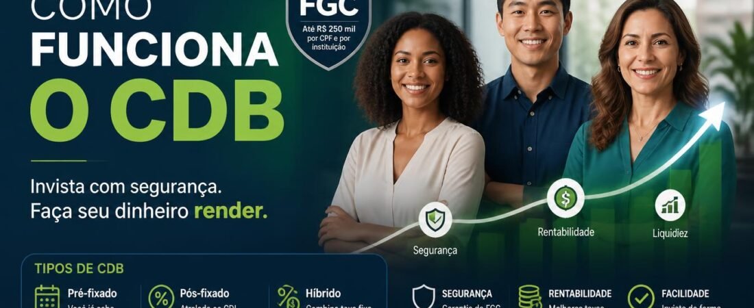 Como Funciona o CDB: Guia Completo para Quem Quer Investir com Segurança