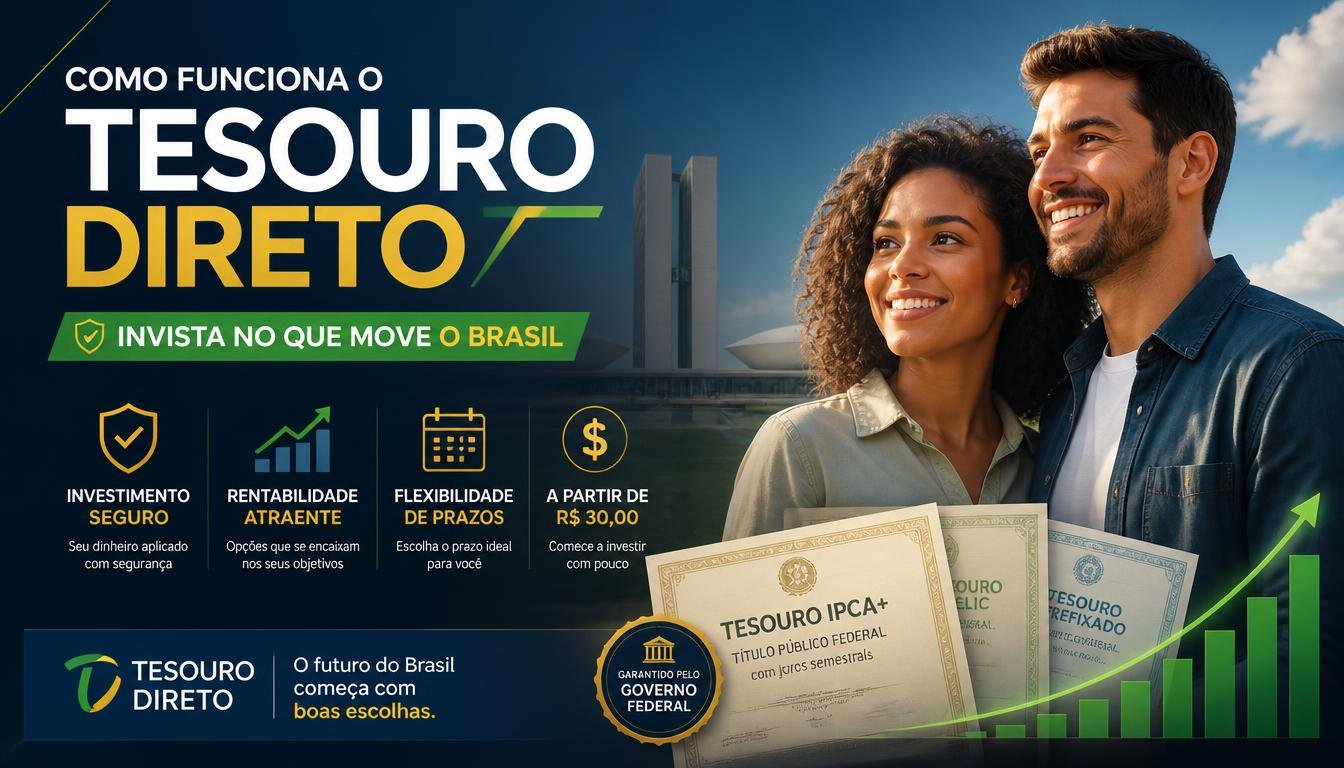 Como Funciona o Tesouro Direto: Guia Completo para Iniciantes